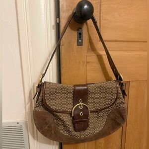 Vintage coach soho flap bag